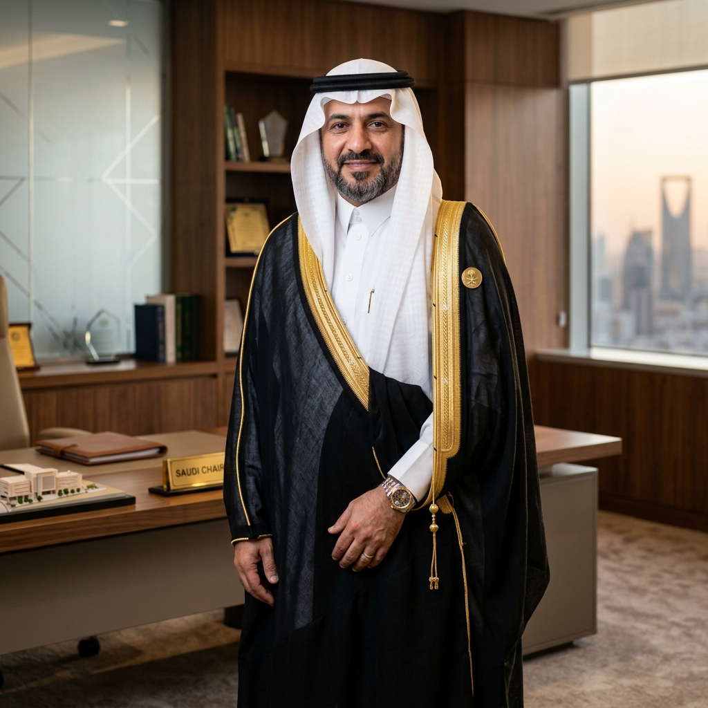 Portrait — Rajeh Ahmed Al Harbi, Chairman