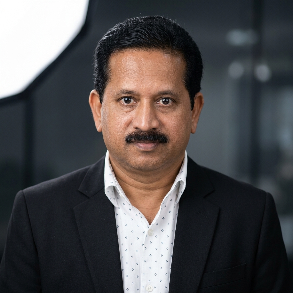 Portrait — Ashraf NP, CEO & Director